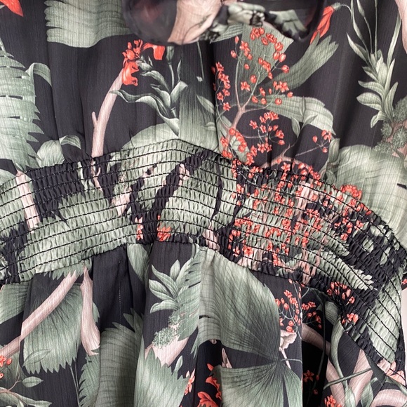 Johanna Ortiz x H&M green floral dress - Picture 6 of 8